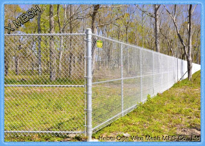 Galvanized Chain Link Fence Privacy Fabric / Mesh Fabric ...
