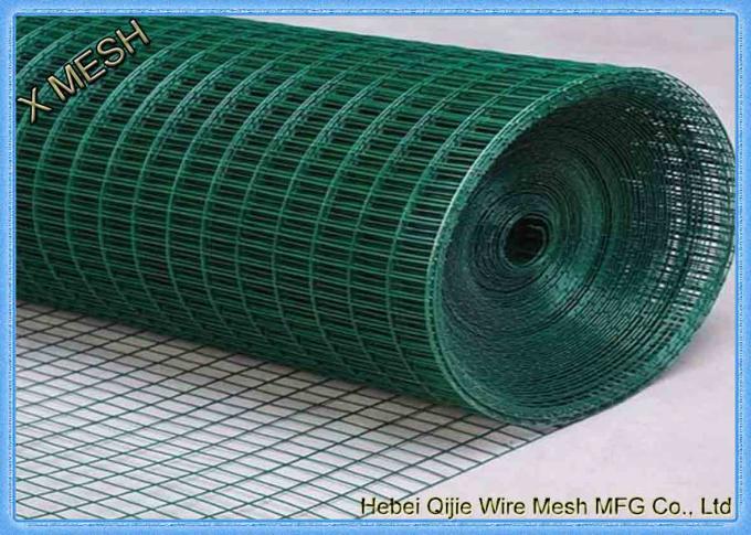 High Tensile Green Pvc Coated Wire Mesh Panels Galvanized Long Service Life