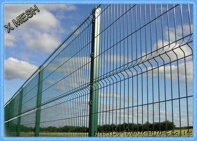 Perimeter Coated Welded Wire Fence Steel-P0005