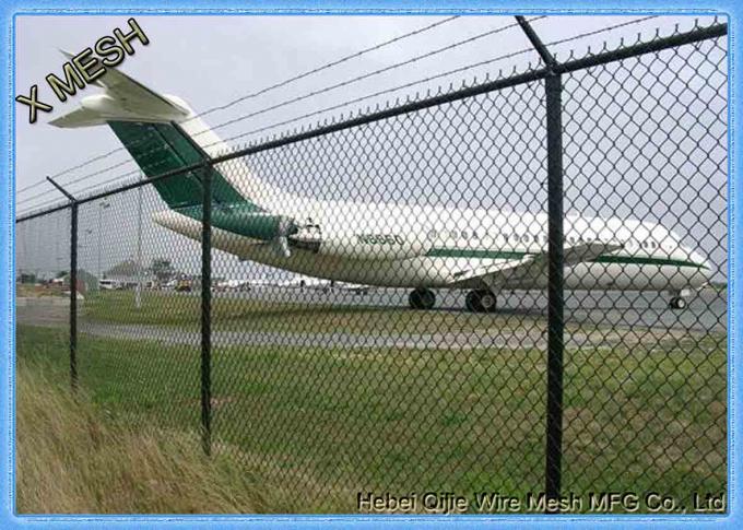 pvc coated chain link fence for airport