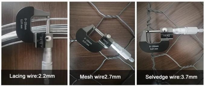 Hexagonal Wire Mesh Wall Basket 2x1x1meters Cages For Rock - Gray Wire Wall Basket With Rod Hexagonal Wire Mesh Wall Basket 2x1x1meters Cages For Rock - Gray Wire Wall Basket With Rod