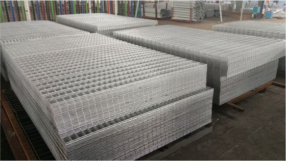 50x50mm aperture galvanized fence 4mm welded wire mesh panel
