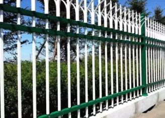 Best Price Powder Coated Square Post Wrought Iron Aluminum Fence