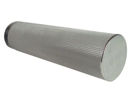 Ss 316l Sintered Stainless Steel Filter Double Open End Multilayer Corrosion Resistance