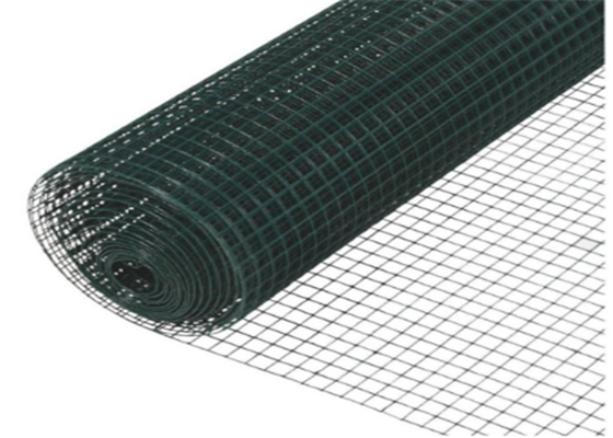 PVC Coated Welded Wire Mesh Panel 30m Each Roll , Construction Wire Mesh