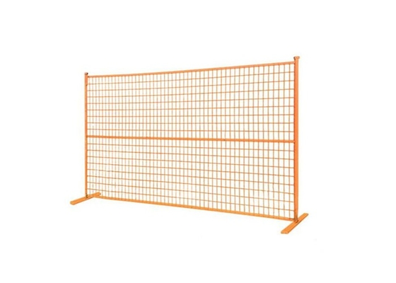 Canada Standard Temporary Net Fencing Hot Dipped Galvanized Eco Friendly