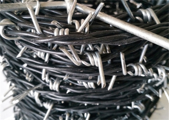 SGS Galvanized Binding Wire For Security Fence / PVC Coated Barded Wire