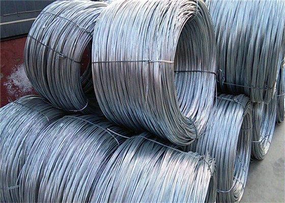 Hot Dipped Galvanized Iron Wire Low Carbon Steel For Construction Materials