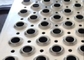 Safety 96&quot; Length Aluminum Chequered Plates Anti Skid Perforated Dimpled Hole Metal Heavy Duty