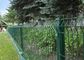 Welded Wire Mesh 6.0mm Curved Metal Garden Fencing Security Pvc Coating