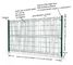 High Security 3d Curved Wire Mesh Fence Galvanized Welded