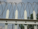 W Profile Hot Dipped Galvanized Palisade Fence 2400hx2300l For Cell Tower