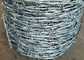 18 Gauge 4 Point 2 Strand Galvanized Barbed Wire Coils 20kg Coil
