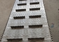 Heat Resistance Plate Linked Perforated Conveyor Belt On The Bin Wash