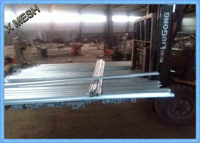 W Profile Galvanized Palisade Fencing-002