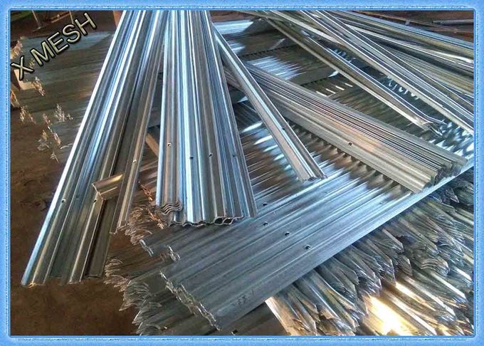 W Profile Galvanized Palisade Fencing