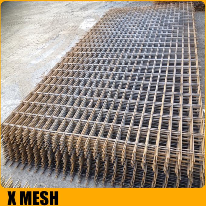 A98 Welded Reinforcing Steel Mesh Galvanized Welded Wire For Concrete