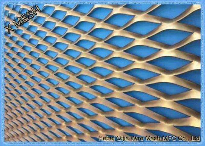 Ceiling Mesh Net Professional Aluminum Expanded Metal Mesh / Metal Netting Mesh For Ceiling