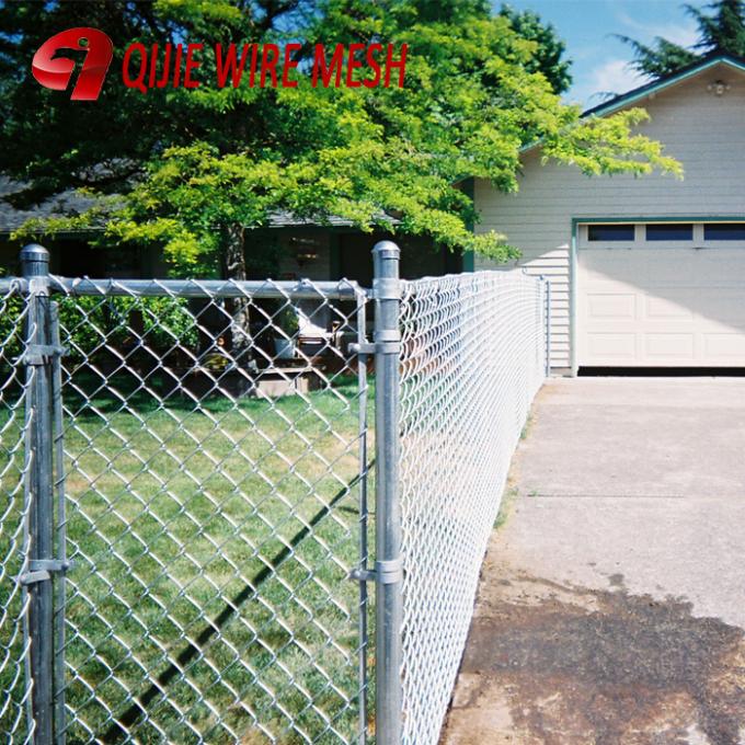 Galvanised Chain Link Fence Privacy Screen 900mm X 50mm X 2.5mm