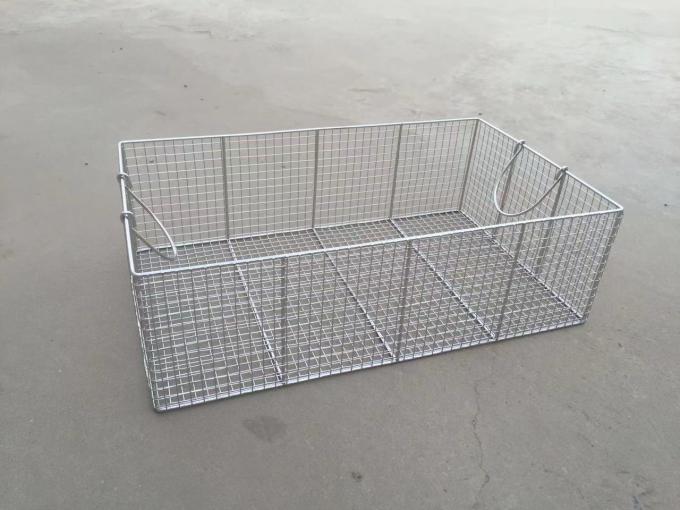 Container Sus304 Bathroom Small Stainless Steel Wire Baskets Space Saver
