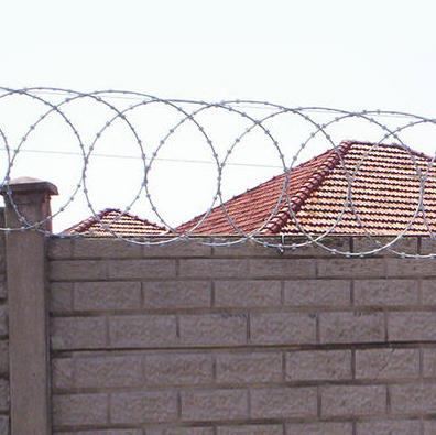 800mm Diameter Concertina Razor Wire Flat Wrap Bto-20 1