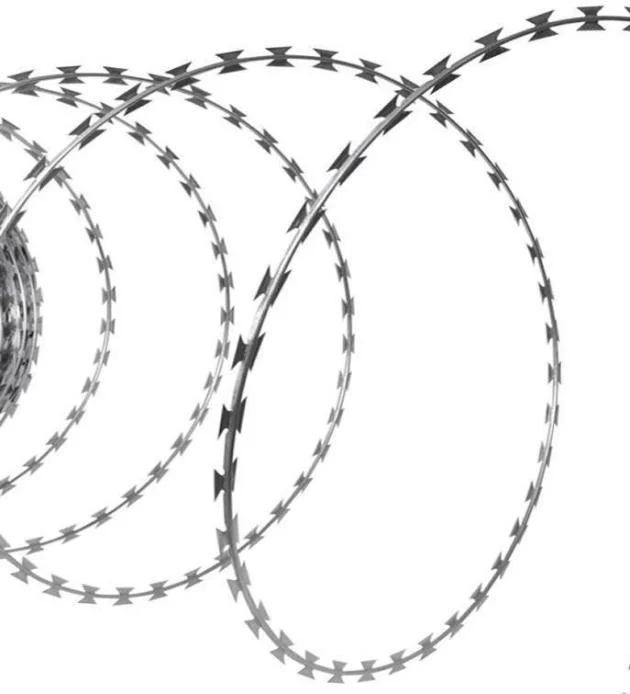 Blade Fencing Barb 450mm Concertina Razor Wire Bto-18 3