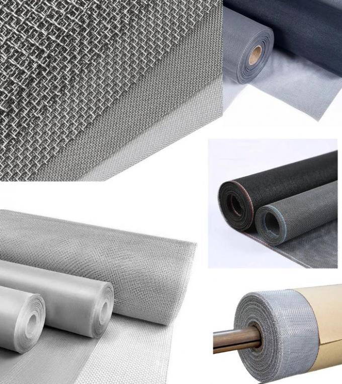 Insect Proof 11 X 11 Stainless Steel Fly Screen Mesh Security For Window