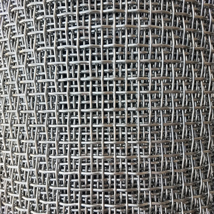 Wholesale Galvanized Square Woven Wire Mesh / Stainless Steel Crimped Wire Mesh 1