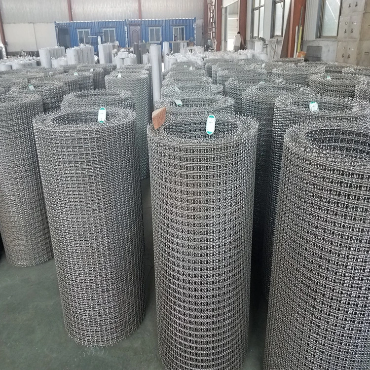Wholesale Galvanized Square Woven Wire Mesh / Stainless Steel Crimped Wire Mesh 3