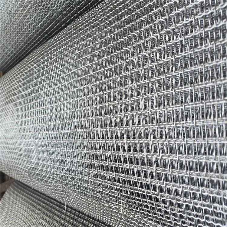 Wholesale Galvanized Square Woven Wire Mesh / Stainless Steel Crimped Wire Mesh 4