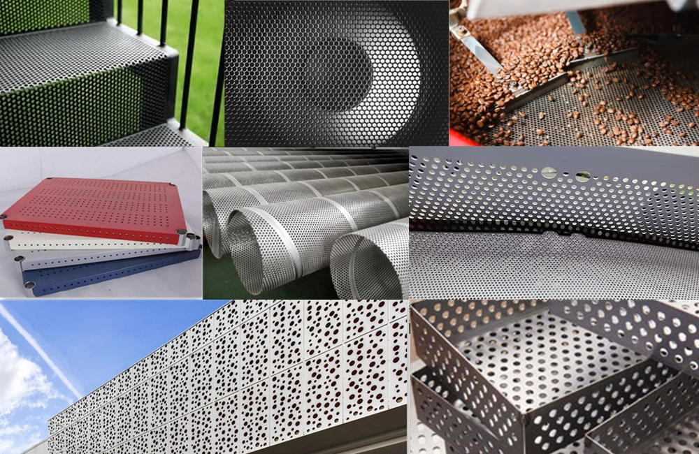2mm 3mm Hole Size Stainless Steel Perforated Metal Sheet Mesh Decorative Sheet For Ventilating 1