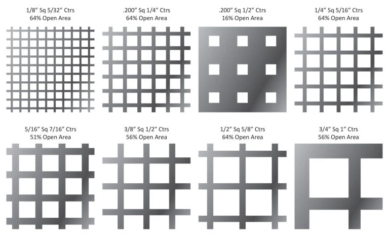 2mm 3mm Hole Size Stainless Steel Perforated Metal Sheet Mesh Decorative Sheet For Ventilating 4
