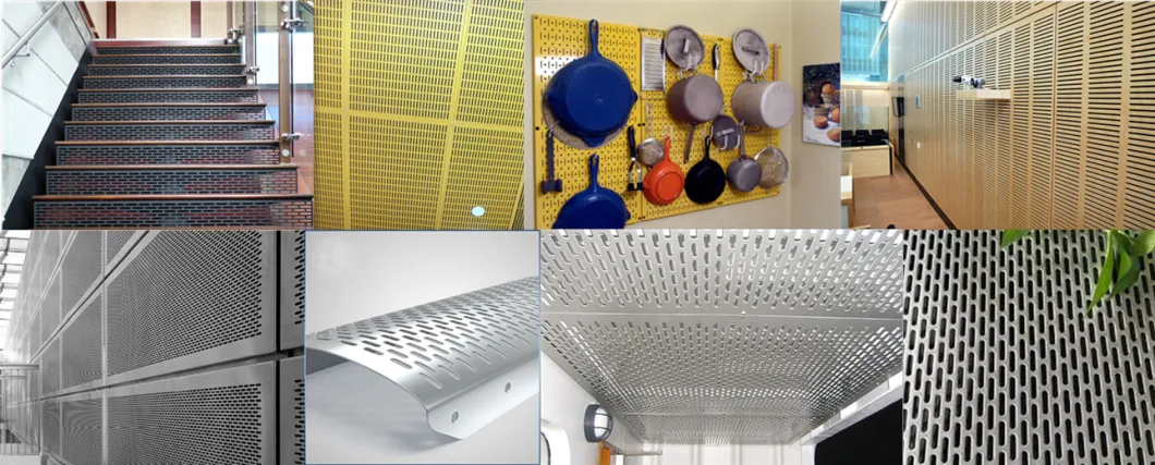 2mm 3mm Hole Size Stainless Steel Perforated Metal Sheet Mesh Decorative Sheet For Ventilating 6