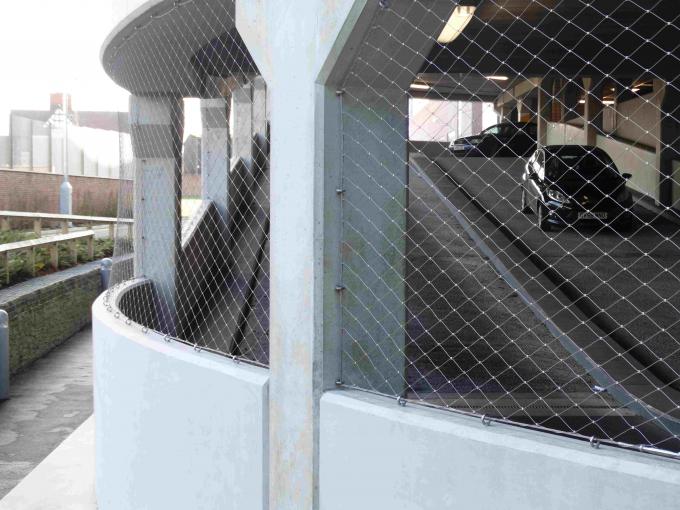 Flexible Stainless Steel 304 316 Wire Rope Mesh Net For Garden Fence 5