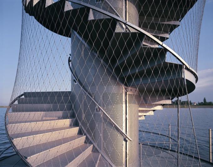 Flexible Stainless Steel 304 316 Wire Rope Mesh Net For Garden Fence 8