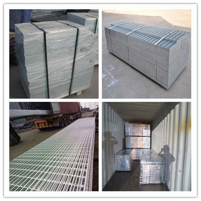 Heavy Duty Galvanized Steel Driveway Grating Metal Bearing Bar Steel Grid Serrated Steel Mesh 6