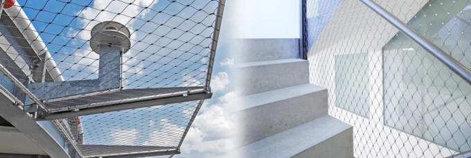 Flexible Stainless Steel Cable Mesh 304 316 Metal Wire Rope Mesh for ...