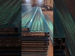 Serrated S235 Heavy Duty Grip Strut Perforated Metal Plank Grating For Walkway