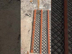 Rubber Self-Cleaning Vibrating Screen Mesh For Shale Screening