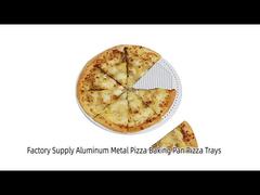 Aluminum Grade  1100 Thickness About 0.40 Mm Pizza Pans 18 Cm/26 Cm/30 Cm/33 Cm