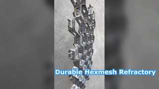 Hexmesh For Refractory Lining