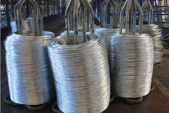 qualified high carbon hot dipped galvanized steel binding wire