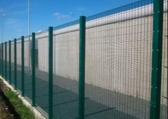 Security 358 High Security Fence Glavnized And Electrostatic Polyester Powder Coated