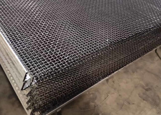 Mining And Quarry Screening Vibrating Screen Mesh Self Cleaning Media