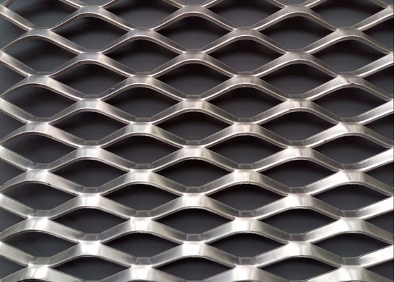 Expanded Metal Welded Stainless Steel Wire Mesh Black Yellow Plain Silver