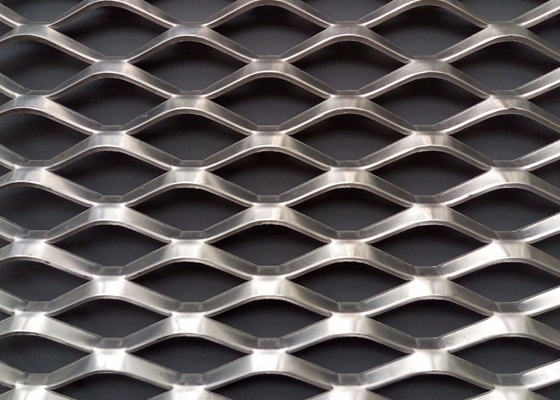 Galvanized Powder Coated  Diamond Expanded Metal Mesh Stainless Steel Panels