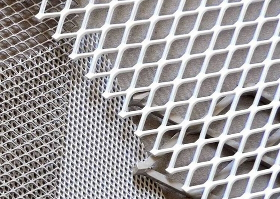 Diamond Aluminum Sheet Expanded Metal Wire Mesh Galvanized