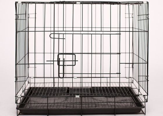 Powder Coated Welded Wire Mesh Baskets Dog Cage Full Sizes Pets Enclosure