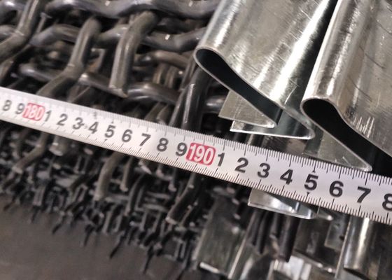 High Carbon Steel Vibrating Crimped Woven Wire Mesh