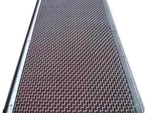 High Tensile Spring Steel Vibrating Screen Mesh For Quarry With Hook